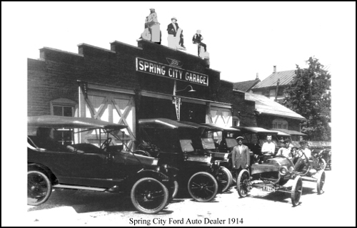 New - SCM - Ford Garage 1914 - 1