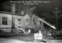 SCT - Fire at RR Station 1970